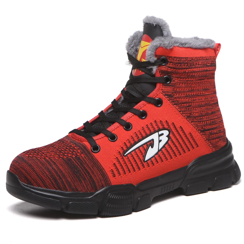 Steel Toe Classic Ankle Work Boots Warm 