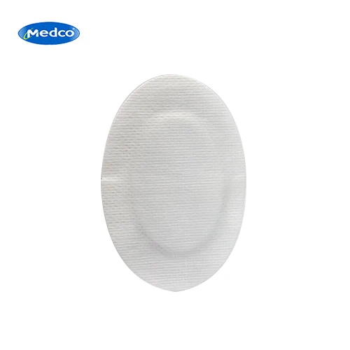 Hypoallergenic Sterile Comfortable Disposable Isolation Pads Adhesive Eye Pads