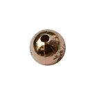 Metal Beads Metal Beads Wholesale Custom Round Engraved Logo Metal Beads For Jewelry