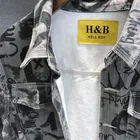 Jacket Autumn New Camouflage Print Denim Jacket Men's Korean Loose Casual Jacket Jacket
