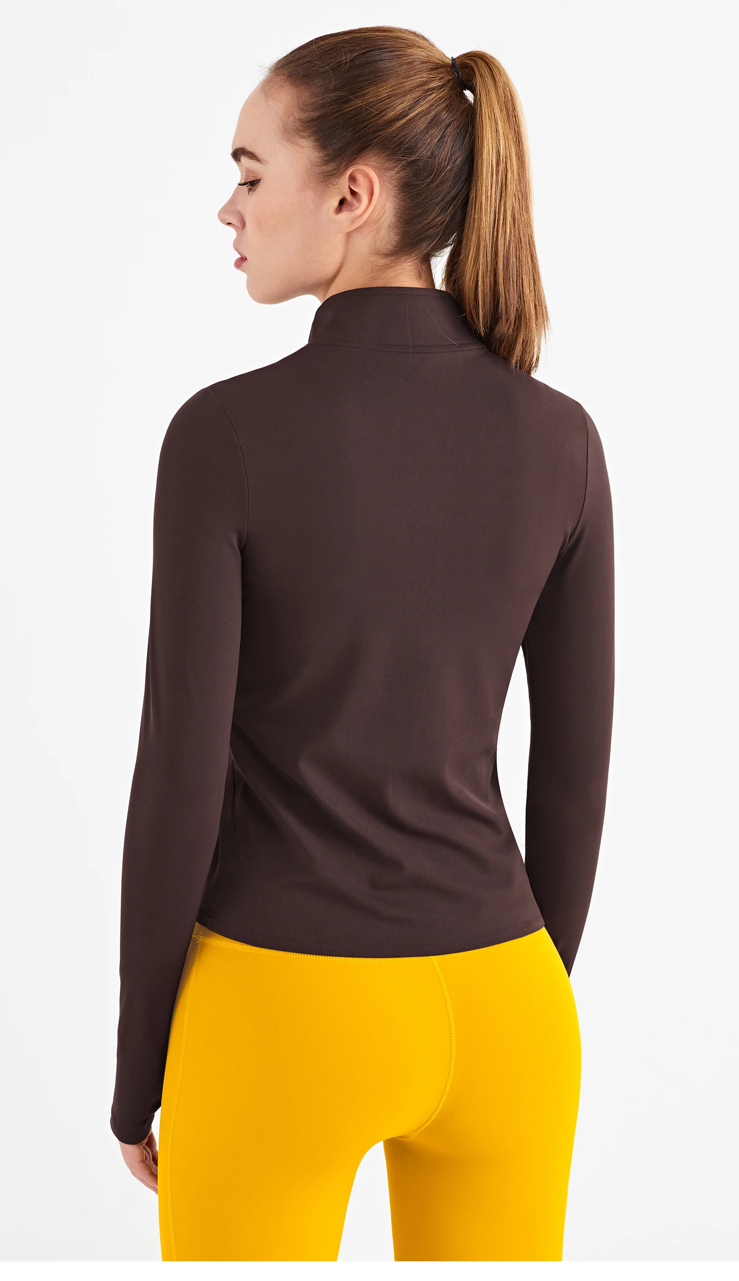 2022 Yoga Top Fitness Jacket With Thumb Holes High Strength Zipper Sport Running Jackets Women