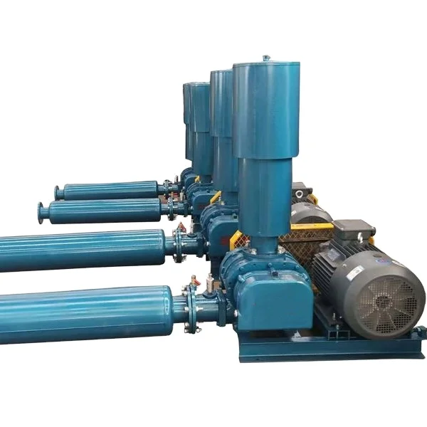 Tri-lobe Roots Vacuum Pump, 220 V, Electric Blower - detail 6