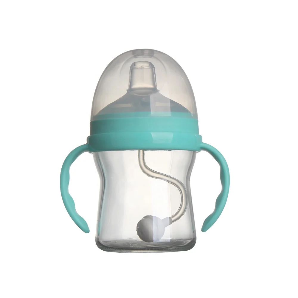 2021 New Design Safe Baby Glass Bottle 240ml 8oz 6oz Wide Mouth Newborn Baby  Feeder - Buy Baby Glass Bottle 240ml,Glass Bottle For Baby,Bottles Glass  For Babies Product on Alibaba.com