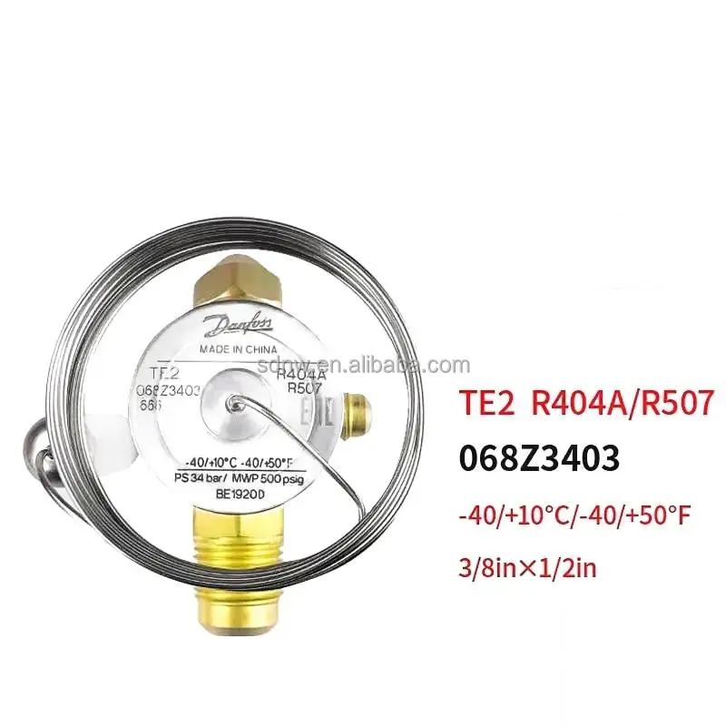 Thermostatic Expansion Valve, solenoid, brass - detail 14