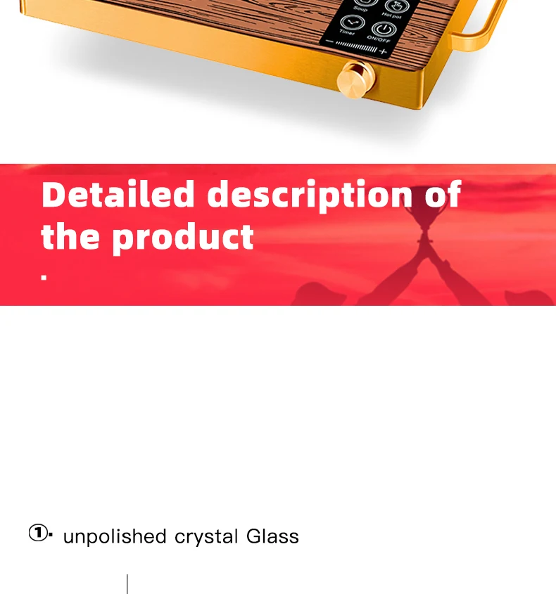 product hot salesluoqi induction cooktop electric stove 2200w 3500w induction hob single burner induction infrared cooker-18