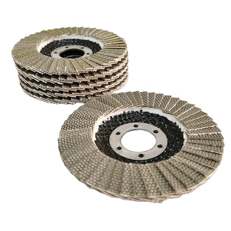 4inch Diamond Flap Sanding Disc Grit 60 