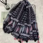 Scarf Wholesale 2021 New Style Pakistan Scarf Yarn Cotton Linen Printed Muslim Shawl Scarf Women's Scarf