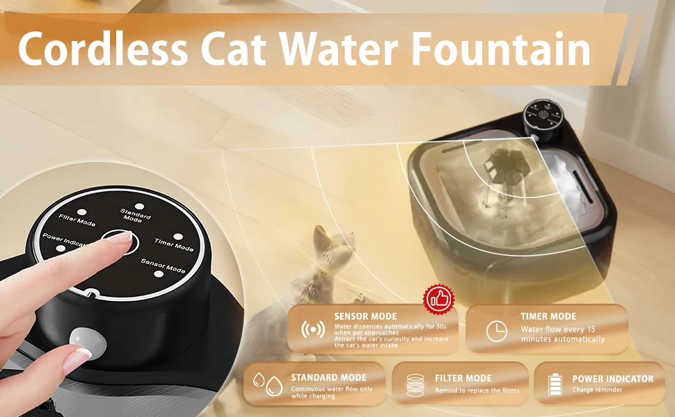 Cat Water Fountain
