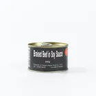 Canned Meat Long Span Canned Halal Stewed Beef In Soy Sauce Food Grade Meat No Artificial Colors Bottom Price