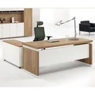 Desk L Shaped Desk Wood Office Executive Table Escritorio Esquinero CEO Melamine Office Desk