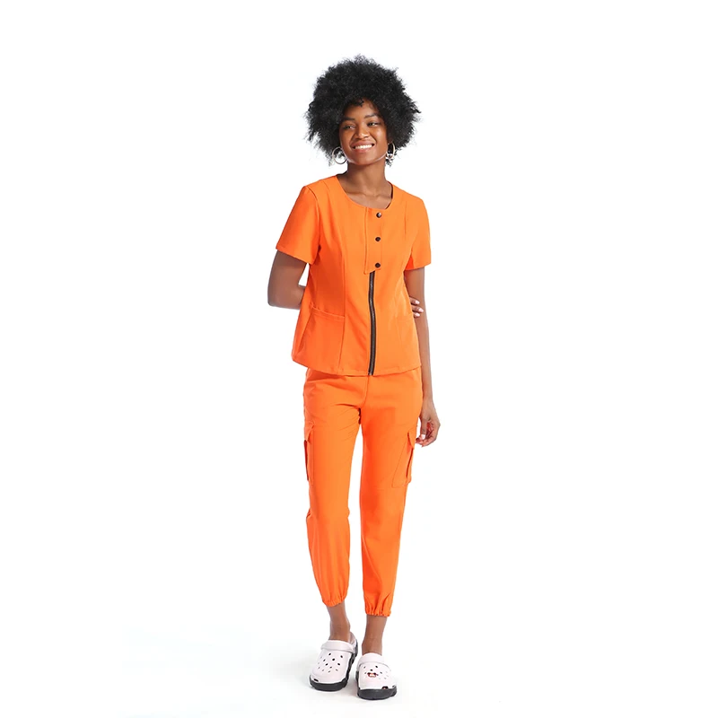 Oem Women Scrub Sets Uniform Stylish 