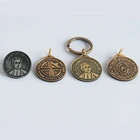 Gold Charm Wholesale Customized Design Necklace Pendant Gold Plated Metal Charm Pendants