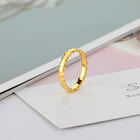 Gold Ring 18k White Minimalist Jewelry Gold Plated Luxury Ring Engagement Ring Diamond 18k White Gold