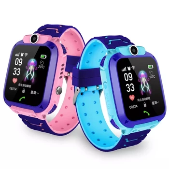 Watch Waterproof IP7 Touch Screen SOS GPS Tracker Smartwatch Kids Smart Watch for Children