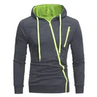 Street Hoodies Quality Hoodie Men High Street Fashion Mens Quality Heavy Cotton Silk Lined Zip Up Hoodies