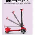 Electric Scooter Factory Supply Attractive Price Wheel Electric Spray Parts Kids Scooter With Music