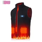 Vest Thermal Unisex Autumn Smart Heating Vest USB Infrared Electric Heating Vest Outdoor Flexible Thermal Warm Jacket