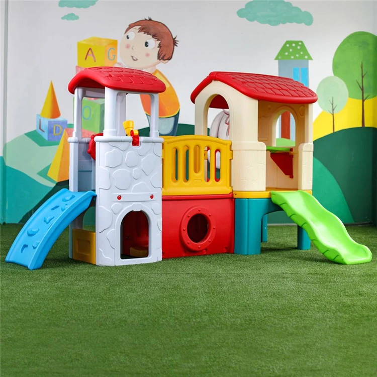 small plastic playground set