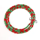 Wholesale Christmas Series 70cm Anti-Lost Miyuki Beads Masking Eye Glasses Chain For Gifts