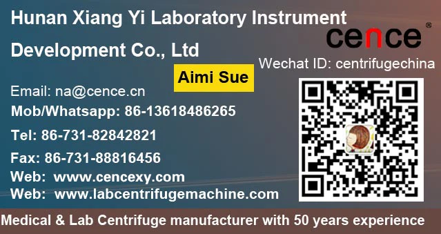 Benchtop Laboratory Centrifuge with Swing Out Bucket Rotor 19KG and ≤65dB(A) for Clinical Use