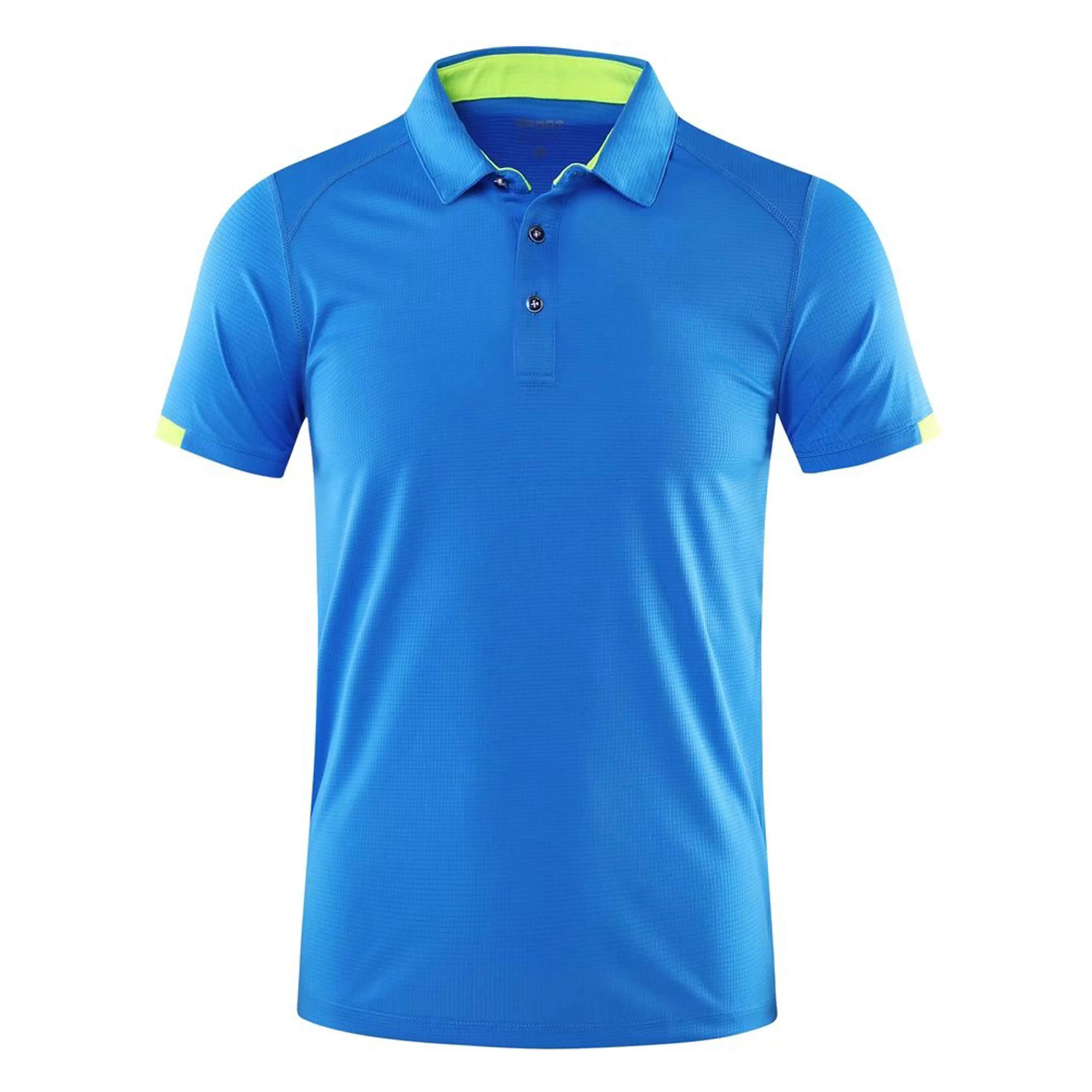 High quality performance sublimation printing plus size polyester custom logo golf men's polo t shirts High quality performance sublimation printing plus size polyester custom logo golf men's polo t shirts