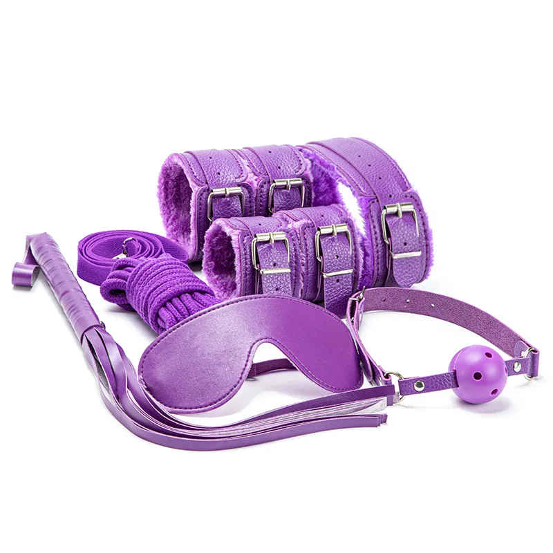 Набор БДСМ LoveToy Deluxe Bondage Kit с плеткой 3 предмета, черный SM1004 - LoveToy (Китай) - BDSM наборы - Купить