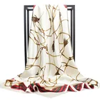Silk Scarf Women Scarf Shawl Wholesale Woman Unique Super Soft Printed Twill Silk Hijab Square Scarf Shawl