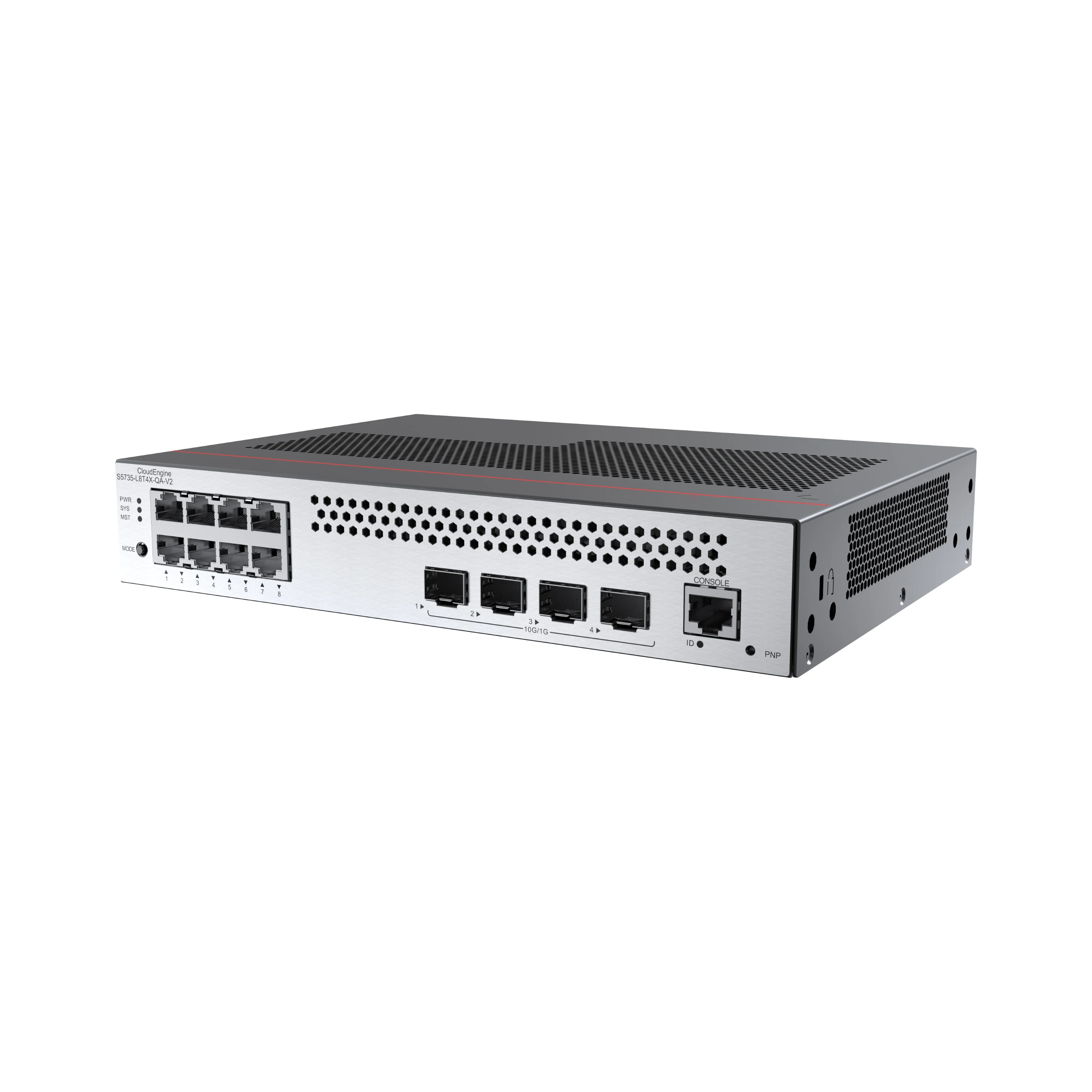 Cloudengine S5735 L8t4x Qa V2 8 Port Gigabit Poe 4 10ge Sfp Noise Free And Energy Saving Switch 