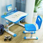 Study Cheap Children Learning Desk And Chair Set Adjustable Children Study Tables/