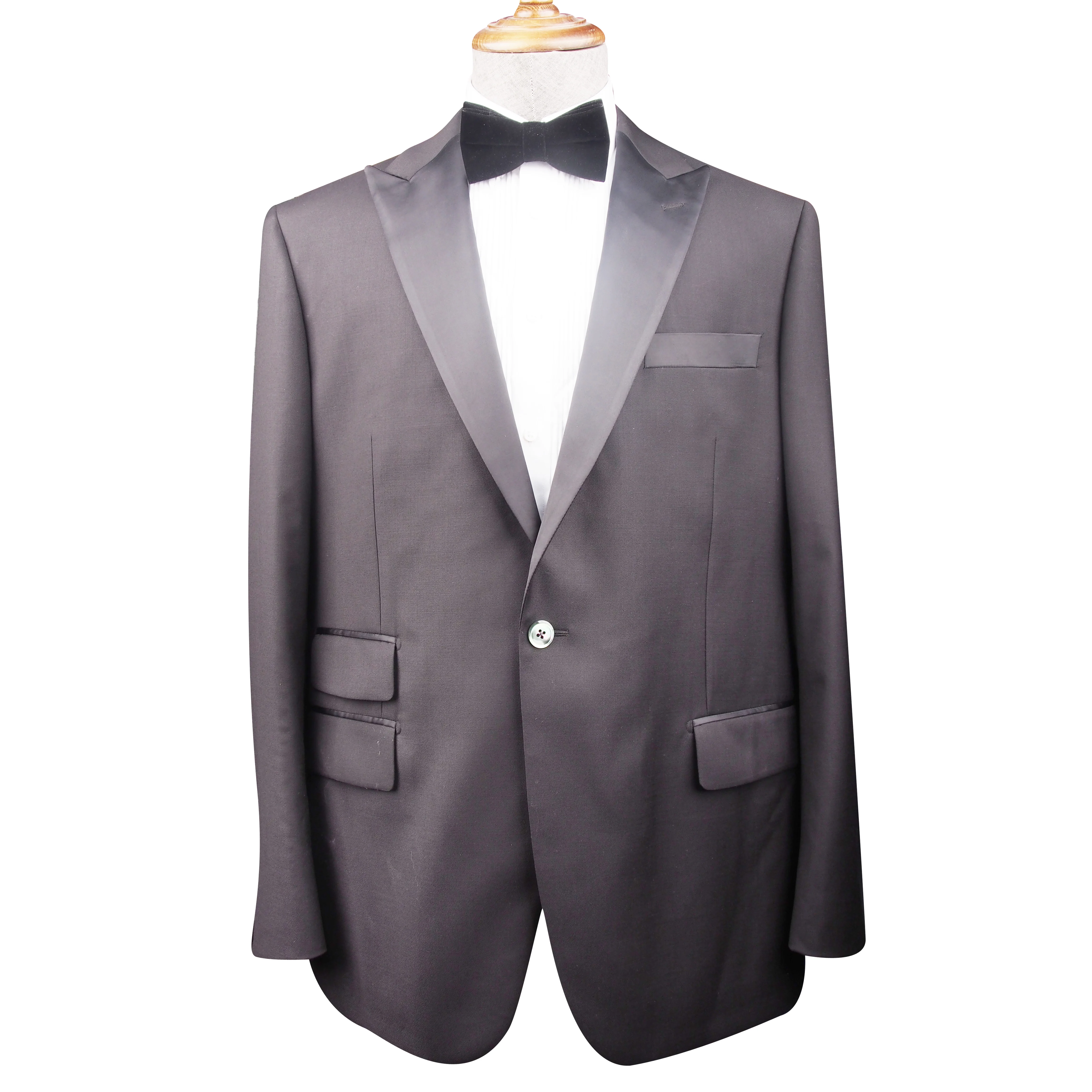 made in China wholesale 2 pieces 100% Wool  Tuxedo Suit modern men's suit