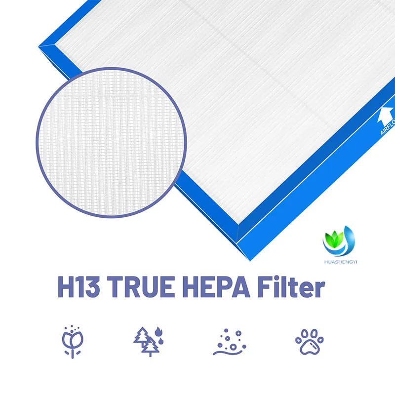 product replacement for af 20 ap 25 ar 20 air purifiers filter f 20fl ap 25crf af 25 h13 ture hepa with activated carbon pre filters-4