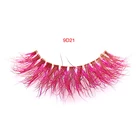 Eyelash 2021New Style Private Label 3D Colored Mink Lashes Neon Lashes Dramatic Colored Mink Eyelash Wholesale