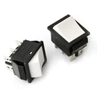 6pin Rocker Switch Rocker Switches 6pin On-off White 2 Position 16A 250V KCD4 Rocker Switch