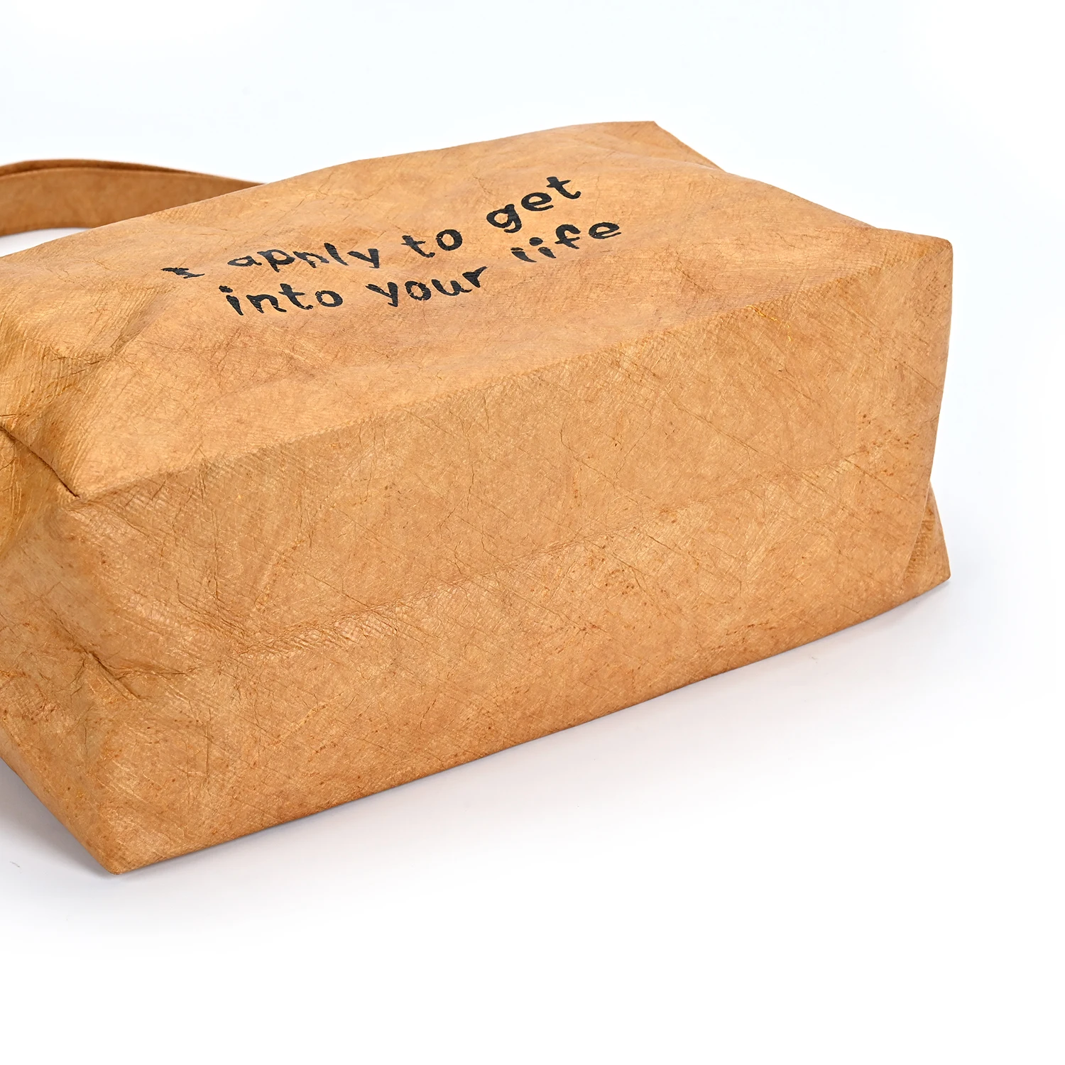 Hot Selling Customizable Tyvek Paper Bag with Handle Cartoon Pattern Custom Logo for Shopping and Packing supplier