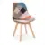 Best selling bazhou factory Chinese supplier New fashion wooden dining chair leisure dining chair solid wood dining chair