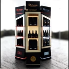 Custom Wedding Decoration Acrylic Wine Display Party Wall Holder Champagne Wall