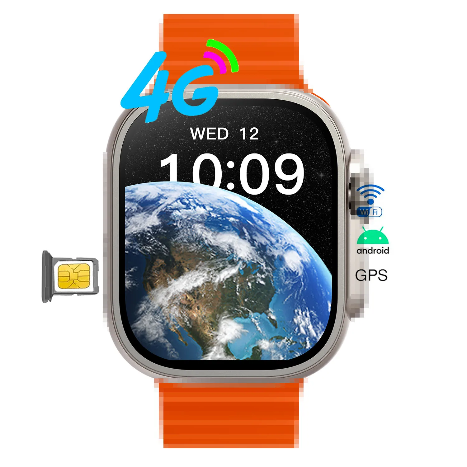 S Ultra G Smart Watch S X T T Ultra Sim Card G Network