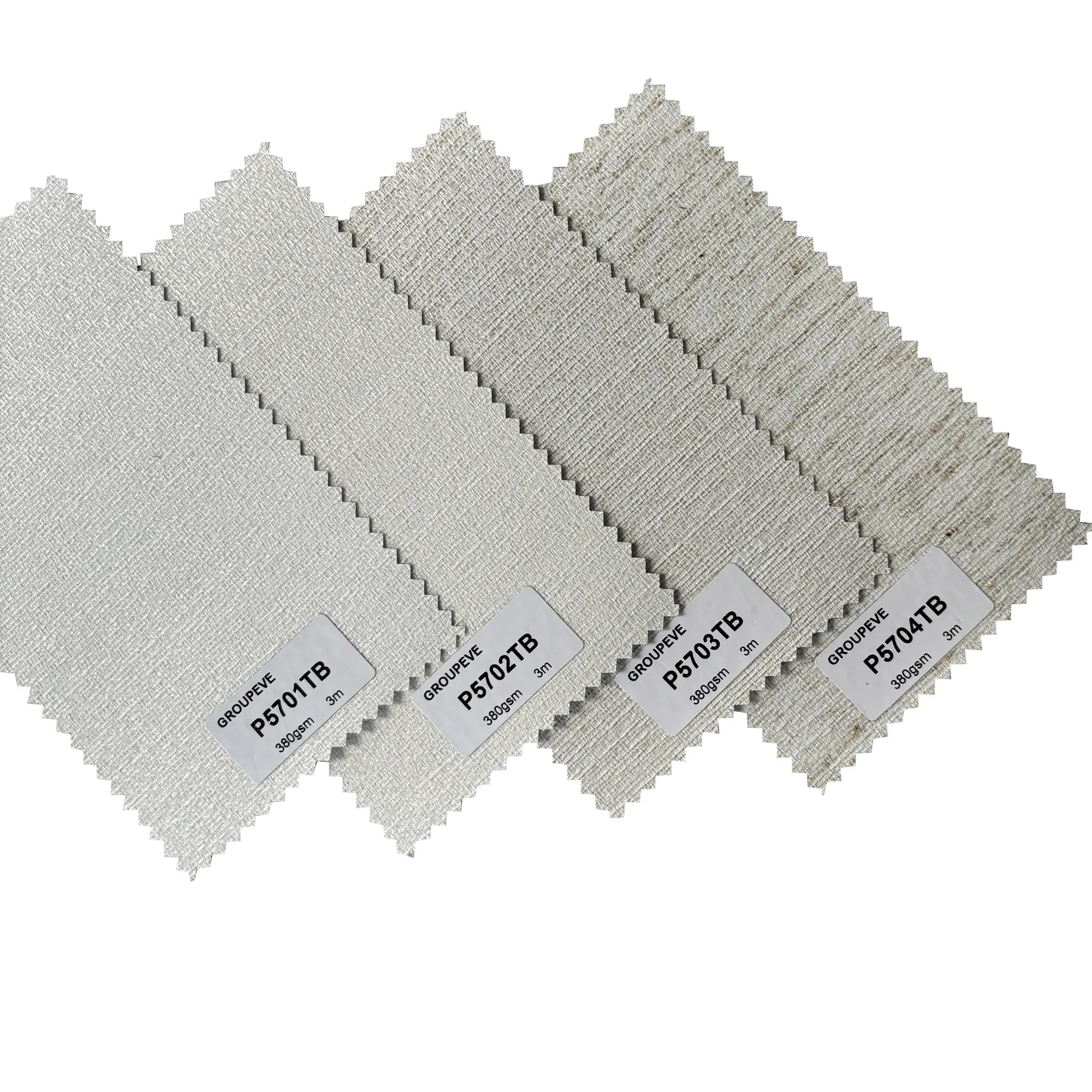 100% Blackout 380GSM 3M Width Flame Retardant UV Proof Waterproof Polyester Roller Blinds Fabric