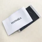 Logo Labels And Tags Wholesale Quality Fashion Garment Shirt Brand Logo Woven Labels And Tags Clothing