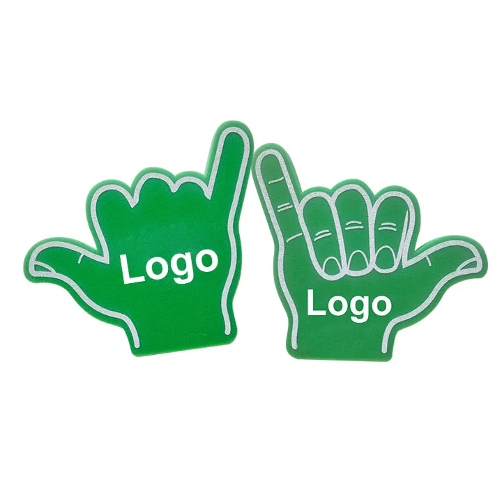 High Quality Factory Customize Imprint Big Sponge Cheering Foam Hand