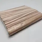 Flat Sticks Disposable Natural Biodegradable And Compostable Bulk Flat Wood Popsicle Sticks Ice Cream Sticks
