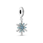 Christmas Charms Jewelry 925 Sterling Silver Christmas Snowflake Charms Bead For Bracelet Jewelry Making