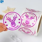 Adhesive Label Custom Logo Clear Wedding Sticker Gold Foil Adhesive Waterproof Sticker Best Price Label Printing