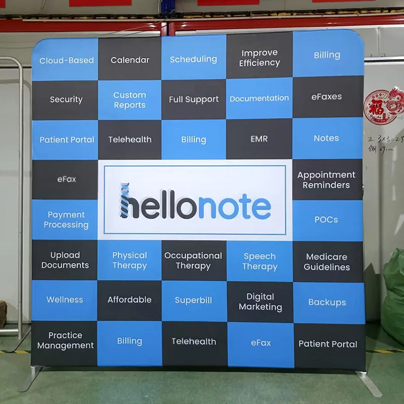 Custom Logo Tension Fabric Cover for Photo Booth Backdrop Stand Decoration H9d454fee3e764b7090db84dc09ad54eb2
