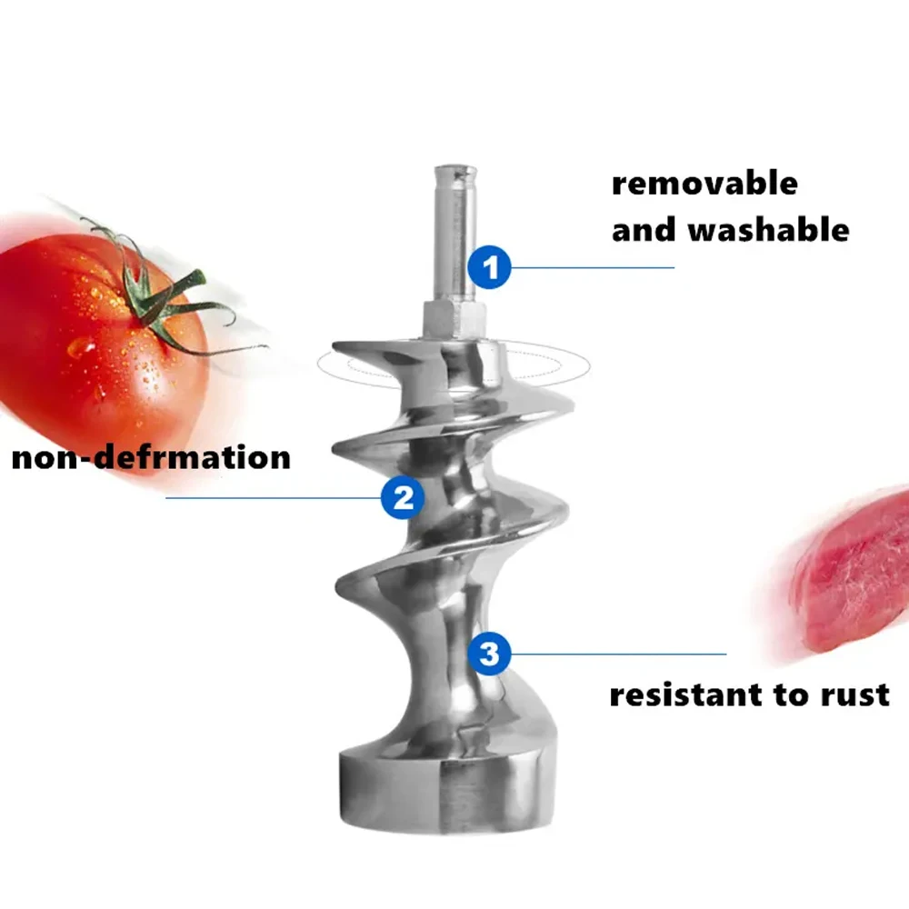 product yk 22c professional italian meat grinder for commercial use high power 1100w stainless steel blade easy clean durable-6