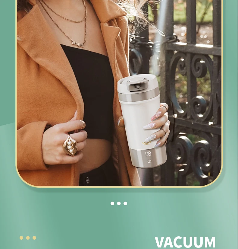 2023 Heating Vacuum Termo Coffee Kettle Electric Mug Warmer Smart Coffee Mug Warmer Cup details