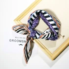 Scarves Scarf Scarves 2021 100% Pure Silk Custom 16MM Twill Bandana Scarf