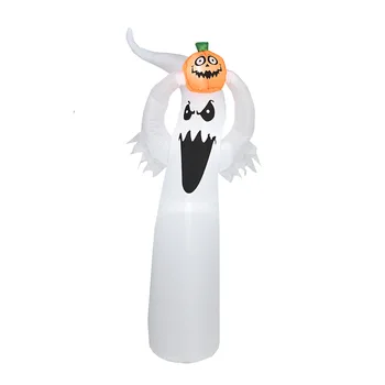Whosale LED Glowing ghost inflatable Halloween outdoor party decoration inflatable halloween for halloween party supplies