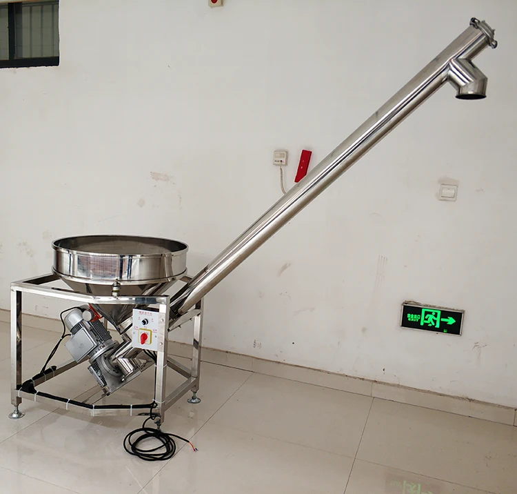 plastic granules powder screw conveyor plastic granules powder screw conveyor