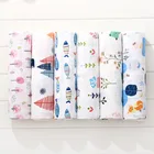 Blankets Cotton Blanket Baby Blankets Soft Organic Cotton Baby Muslin Blanket Swaddle Baby Blanket
